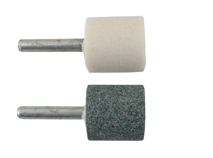 Головка абразивная 20х 3х6 AW(ГЦ) 63C F60(25Н) O(СТ1) с хвостовиком 