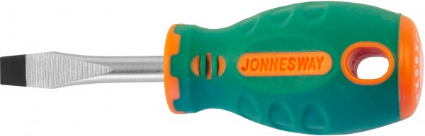 Отвертка стержневая шлицевая ANTI-SLIP GRIP SL6.5х38 мм D71S638 Jonnesway