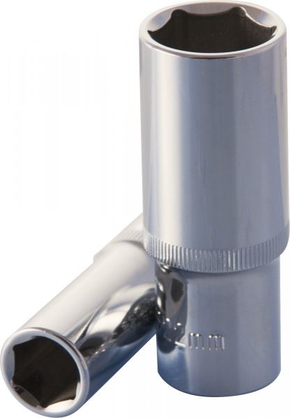 Головка торцевая глубокая 1/2"DR 12 мм 112112 OMBRA