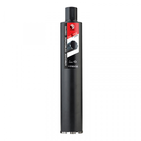 Сверло алмазное сегментное САМС 200x400х15x1,1/4UNC Master Line DIAM